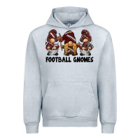 Heather Grey football gnomes Urban Hoodie - BarkalooDesign