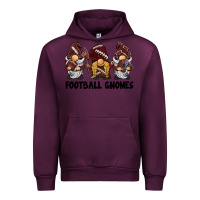 Mauve Wine football gnomes Urban Hoodie - BarkalooDesign