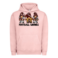 Pigment Salmon football gnomes Urban Hoodie - BarkalooDesign