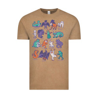 Vintage Coffee cryptid creatures   mythology Vintage Tee - linhVisuals