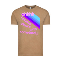 Vintage Coffee ohhhhh i wanna dance with somebody Vintage Tee - linhVisuals