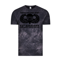 Cloud Black army 82nd airborne Vintage Tee - linhVisuals