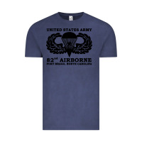 Vintage Denim army 82nd airborne Vintage Tee - linhVisuals