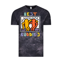 Cloud Black best buddies has landed Vintage Tee - linhVisuals