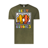 Vintage Olive best buddies has landed Vintage Tee - linhVisuals