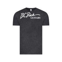 Vintage Black bc rich guitar Vintage Tee - linhVisuals
