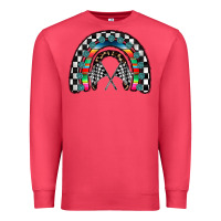 Cardinal Racing Rainbow Premium Sweatshirt - CowhideDigitalArt