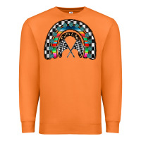 Carrot Racing Rainbow Premium Sweatshirt - CowhideDigitalArt