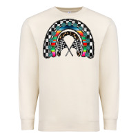 Sandshell Racing Rainbow Premium Sweatshirt - CowhideDigitalArt