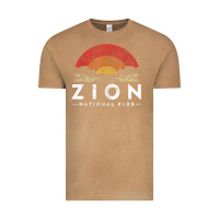 Vintage Camel retro zion national park us vintage utah adventure hiking Vintage Tee - linhVisuals