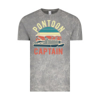 Cloud Rock pontoon captain vintage boating party funny gift for pontooning lover Vintage Tee - linhVisuals