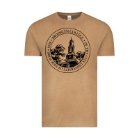 Vintage Camel brooklyn college seal Vintage Tee - linhVisuals