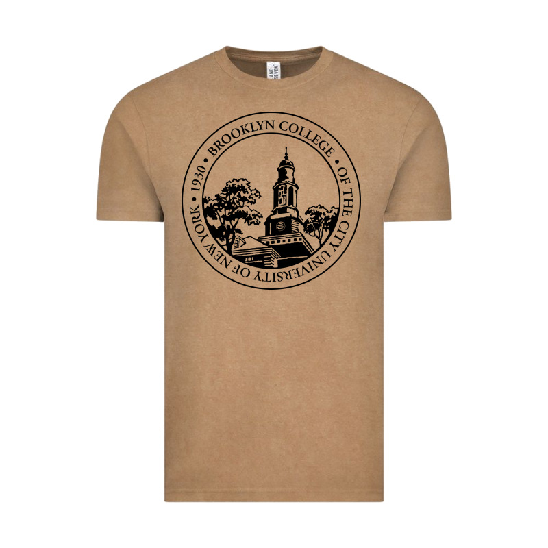 Brooklyn College Seal Vintage Tee by linhVisuals | Teevron