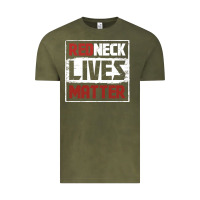 Vintage Olive redneck lives matter distressed Vintage Tee - linhVisuals