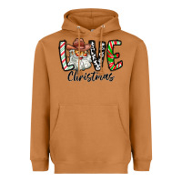 Meerkat Love Christmas Santa Heavyweight Hoodie - CowhideDigitalArt