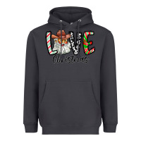 Smoke Love Christmas Santa Heavyweight Hoodie - CowhideDigitalArt