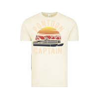 Vintage Arctic retro pontoon captain of the boat funny river cruising gift for pontoo Vintage Tee - linhVisuals