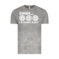 Cloud Rock shhh i'm doing math gym funny bodybuilding weightlifting humor quote Vintage Tee - linhVisuals