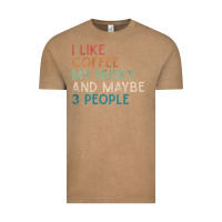 Vintage Coffee siberian husky dog i like coffee my husky and maybe 3 people vintage d Vintage Tee - linhVisuals