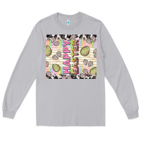 Moon Dust happy easter with cowhide Long Sleeve Tee - TumblerDesignByShophia