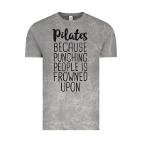 Cloud Rock pilates because punching people is frowned upon t shirt Vintage Tee - linhVisuals