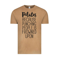 Vintage Camel pilates because punching people is frowned upon t shirt Vintage Tee - linhVisuals
