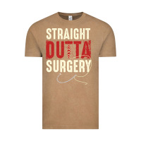 Vintage Coffee straight outta surgery funny get well soon gifts post surgery supporti Vintage Tee - linhVisuals