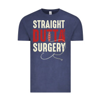 Vintage Denim straight outta surgery funny get well soon gifts post surgery supporti Vintage Tee - linhVisuals