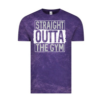 Cloud Purple straight outta the gym Vintage Tee - linhVisuals