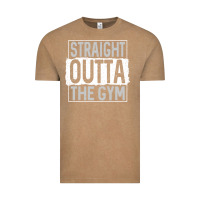 Vintage Coffee straight outta the gym Vintage Tee - linhVisuals