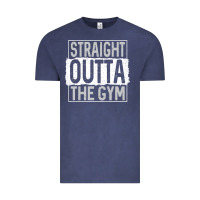 Vintage Denim straight outta the gym Vintage Tee - linhVisuals