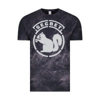 Cloud Black Secret Squirrel Vintage Tee - linhVisuals