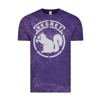 Cloud Purple Secret Squirrel Vintage Tee - linhVisuals