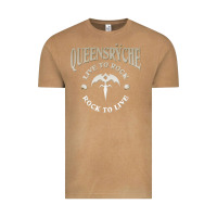 Vintage Camel ‘Qüëënsrÿche Live To ock Vintage Tee - linhVisuals