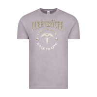 Vintage Zinc ‘Qüëënsrÿche Live To ock Vintage Tee - linhVisuals