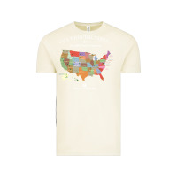Vintage Arctic us national parks map colorful with all 59 national parks Vintage Tee - linhVisuals