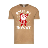 Vintage Camel where my ho's at funny santa christmas pun naughty xmas humor gift Vintage Tee - linhVisuals
