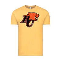 Vintage Mustard BC Lions Vintage Tee - linhVisuals