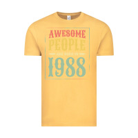 Vintage Mustard vintage 1988 awesome people are born in 1988 31st birthday gift for me Vintage Tee - linhVisuals