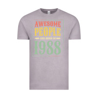 Vintage Zinc vintage 1988 awesome people are born in 1988 31st birthday gift for me Vintage Tee - linhVisuals