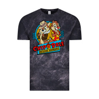 Cloud Black chip and dale anime character Vintage Tee - linhVisuals