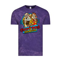 Cloud Purple chip and dale anime character Vintage Tee - linhVisuals