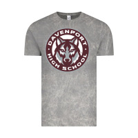 Cloud Rock davenport high school, davenport Vintage Tee - linhVisuals