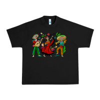 Black Mexican Skeletons Urban Heavy Tee - texasbilliewilder