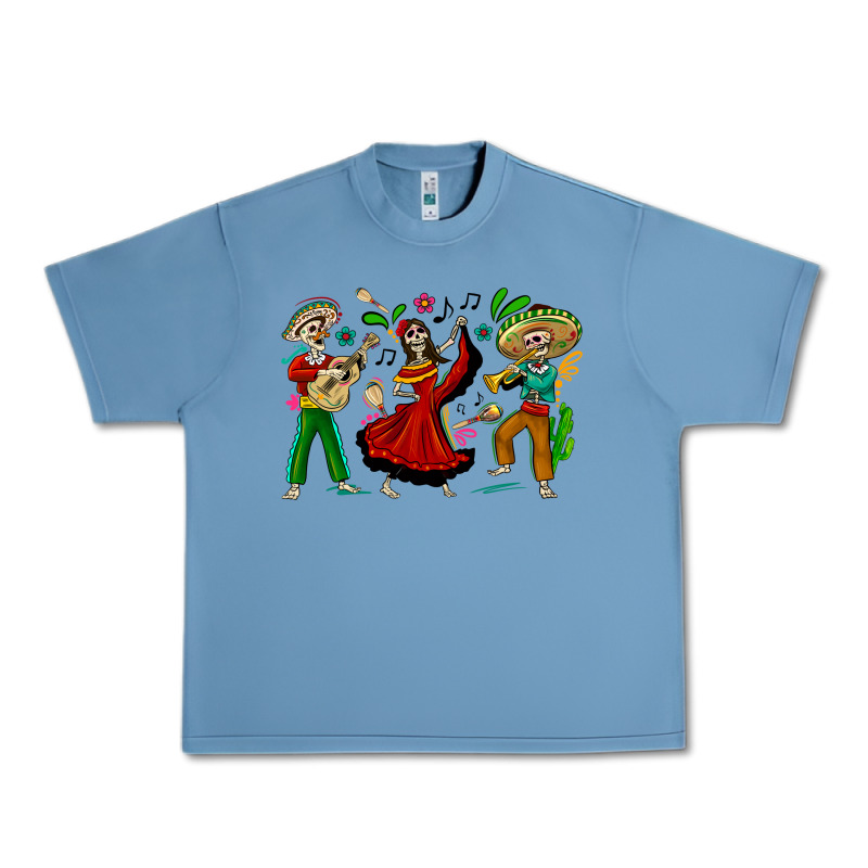 Mexican Skeletons Urban Heavy Tee by texasbilliewilder | Teevron