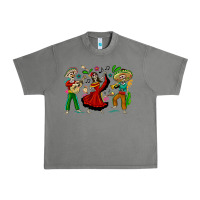 Tornado Mexican Skeletons Urban Heavy Tee - texasbilliewilder
