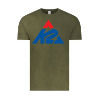 Vintage Olive k2 ski snowboarding Vintage Tee - linhVisuals