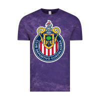 Cloud Purple guadalajara Femenil Vintage Tee - linhVisuals