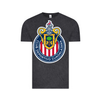 Vintage Black guadalajara Femenil Vintage Tee - linhVisuals