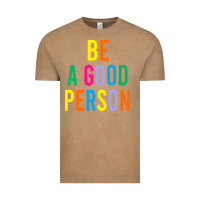 Vintage Coffee Be A Good Person Vintage Tee - linhVisuals
